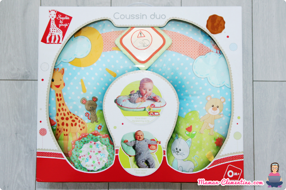 Le coussin duo Sophie la girafe [Concours inside]