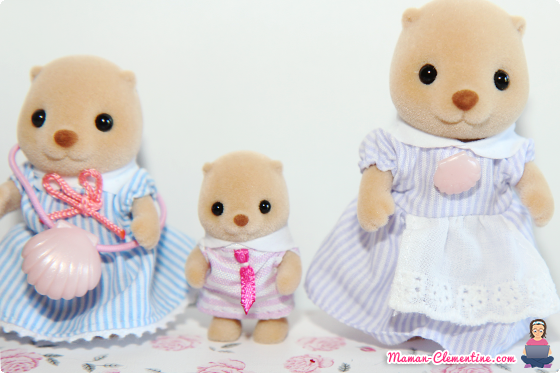 Sylvanian Families] La famille Loutre (4797)