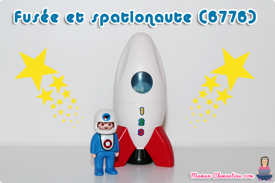 Playmobil - 6776 Fusée et spationaute - DECOTOYS