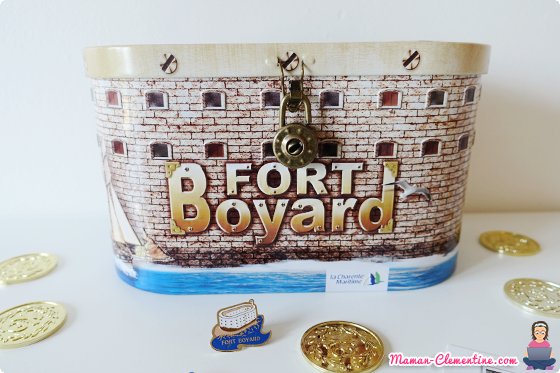 boite métal tirelire fort boyard